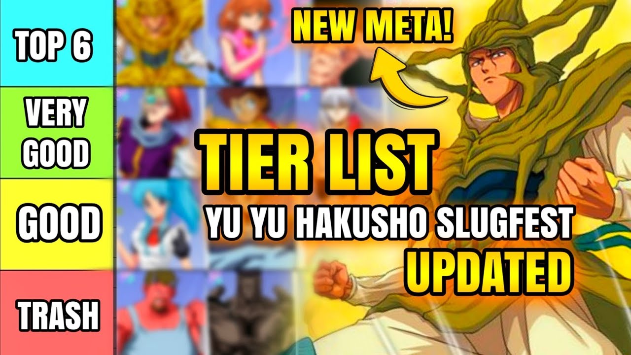 YU YU HAKUSHO SLUGFEST TIER LIST UPDATED - YouTube