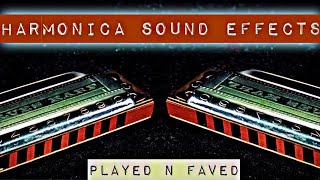 Harmonica Sound Effects | Playing Harmonica Music Instrument Sounds | Royalty Free Samples