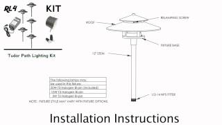 Hadco Lighting:  RL4-AS7 Pathlyte Installation Instructions