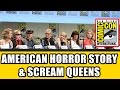 American Horror Story Hotel & Scream Queens Comic Con Panel
