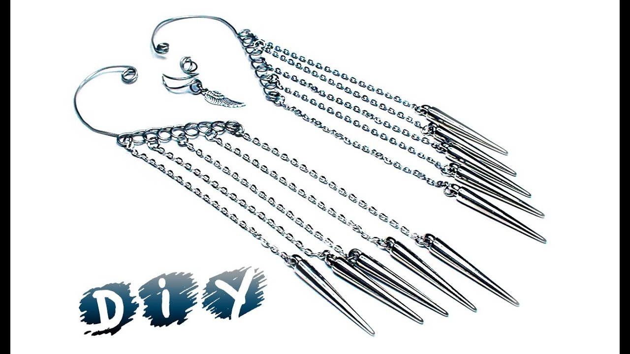 DIY: How to Make Ear Cuff / Как сделать кафф своими руками