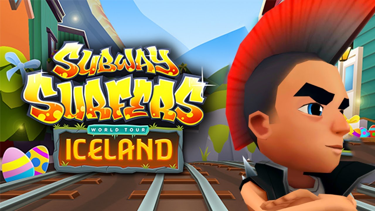 SUBWAY SURFERS GAMEPLAY PC HD 2020 ICELAND SPIKE LUMBERJACK BOARD