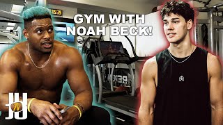 In the Gym with Noah Beck: The Box Ep. 2 // JuJu Smith-Schuster
