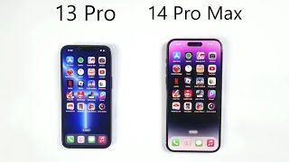 iPhone 13 Pro vs 14 Pro Max - Speed Test!