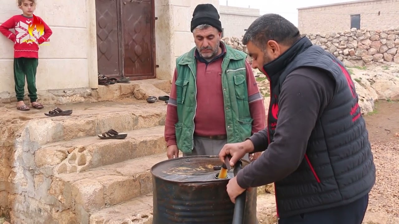 #شركة_العالمية_للبترول مازالت مستمرة بتوصيل المازوت المخصص#للتدفئة مجاناً حيثُ تم تزويد قرية#التوامة