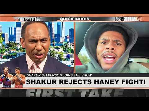 Stephen A. Smith BLASTS Shakur Stevenson Over Devin Haney Fight Debate 🥊🔥