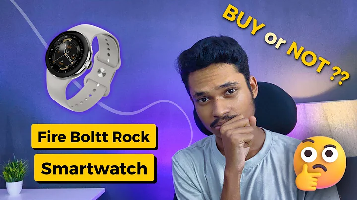 Should you buy Fire Boltt Rock? Fire boltt rock smartwatch review