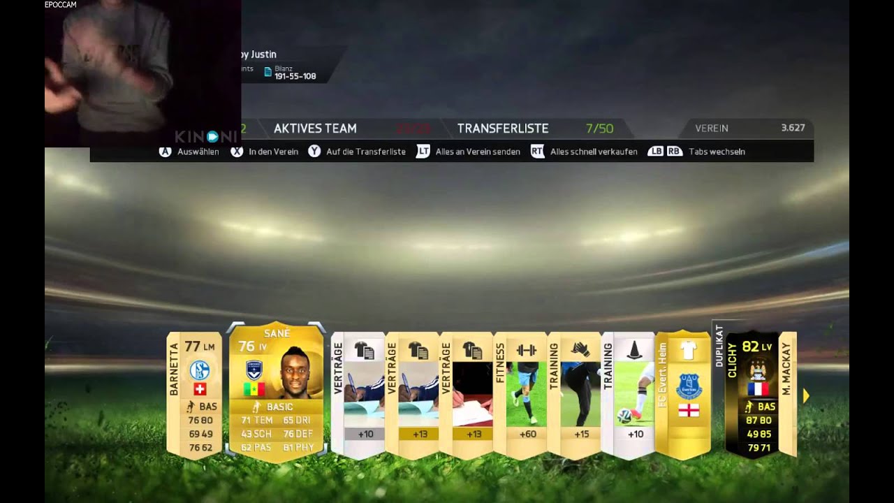 FIFA 15 Clichy SIF Pack Reaktion