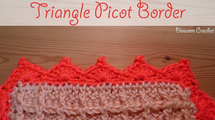 Learn How to Add Crochet Borders with Mini Crowns