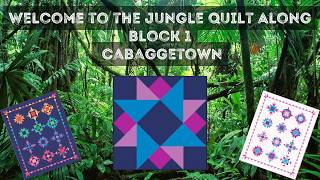 Welcome to The Jungle QAL - Week 1 - Cabbagetown