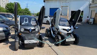 Renault Twizy. Электрокар на минималках.