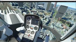 MSFS 2020 Guimbal Cabri G2 Helicopter Sightseeing Frankfurt/Main.