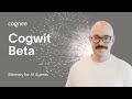 Cogwit Beta: Fully Hosted Memory for Your AI Agents (Walk-through)