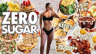 NO SUGAR OR CARBS FOR A WEEK? I WENT KETO? (*VERY VERY HARD) | My Results, Restriction & Weight-Loss