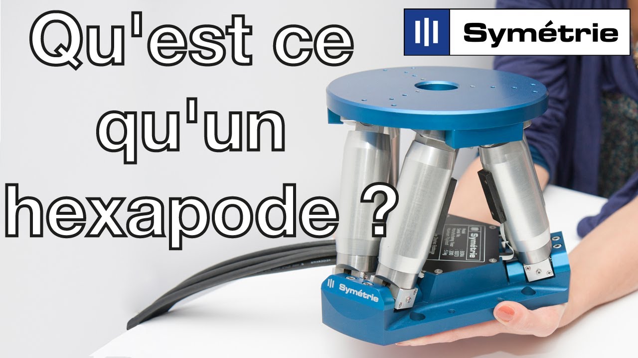 SYMETRIE : Qu'est ce qu'un hexapode ? - YouTube