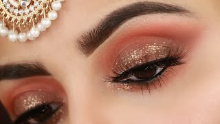 How to Use only 3 Eyeshadows with Only 3 Brushes for Wedding Look in HINDI | Deepti Ghai Sharma