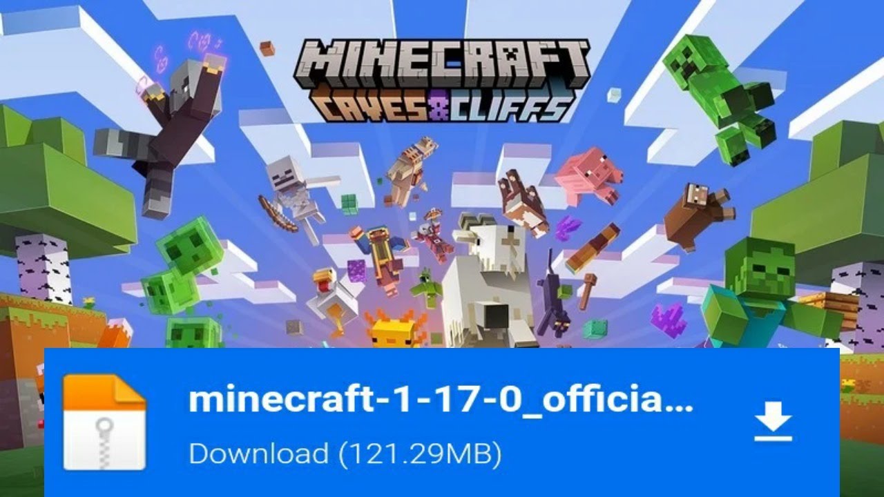 Download Minecraft 1.17 caves and cliffs | How TO Downloed Minecraft PE ...