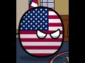 США VS Иран Countryballs #shorts