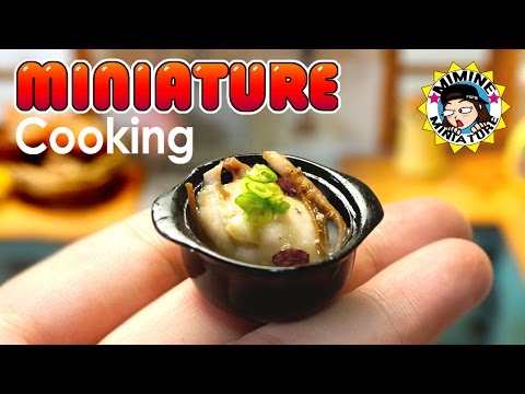 Miniature Real <strong>Cooking</strong> 미니어쳐 삼계탕 진짜요리!! (더위야 가라 +ㅁ+)<strong>Chicken</strong> soup with ginseng /미미네미니어쳐 ミミネミニチュア