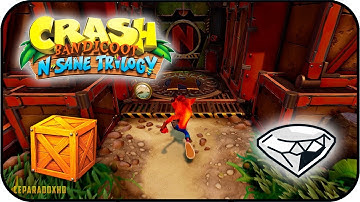 Crash Bandicoot - Cortex Power - All Boxes Gem - 4K 60fps