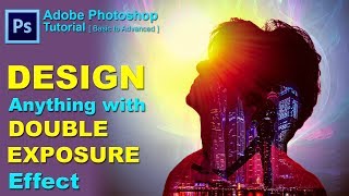 Double Exposure Effect | Photoshop Tutorial | Concept Design | Movie poster designing
