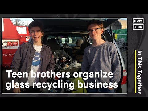 Teen Brothers Start Glass Recycling Business | In This Together