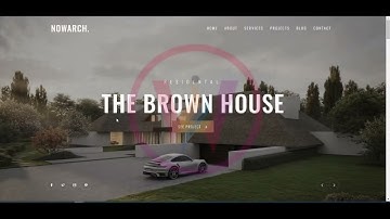WordPress Theme Nowarch Demo Video