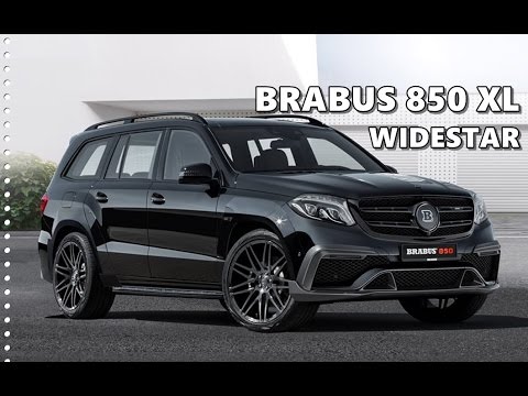 Brabus Mercedes Gls 850 Xl Widestar Youtube