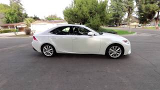 2015 Lexus IS250 (Eminent White Pearl)
