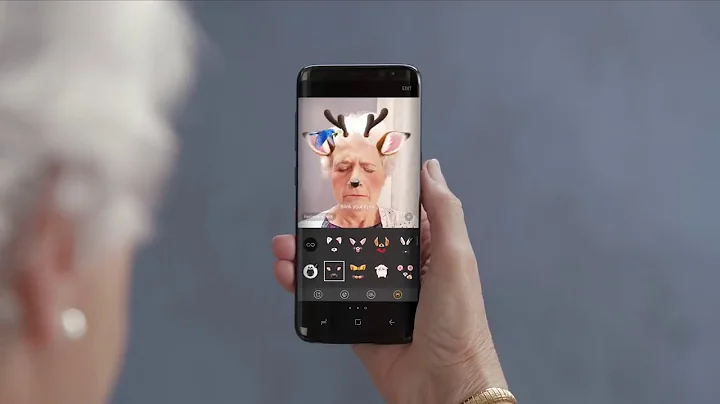 Galaxy S8 Tips - Camera Stickers - Masks