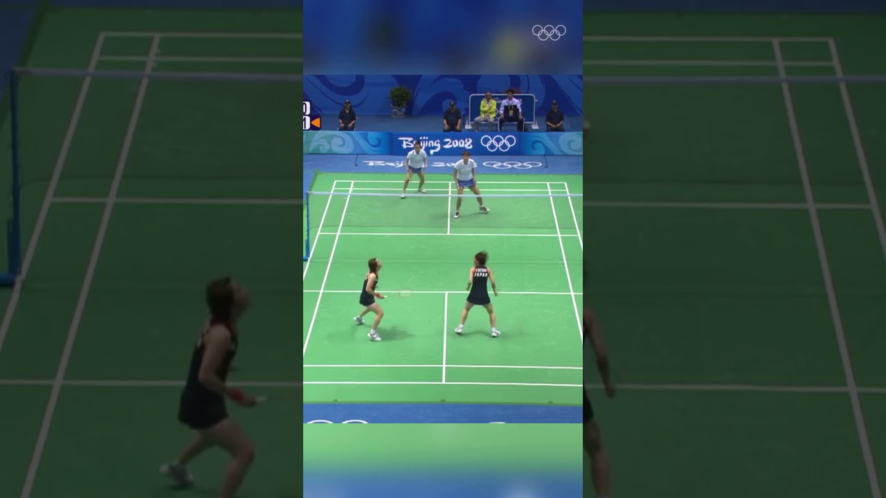 WHAT. A. RALLY 👏 #Olympics #WorldBadmintonDay