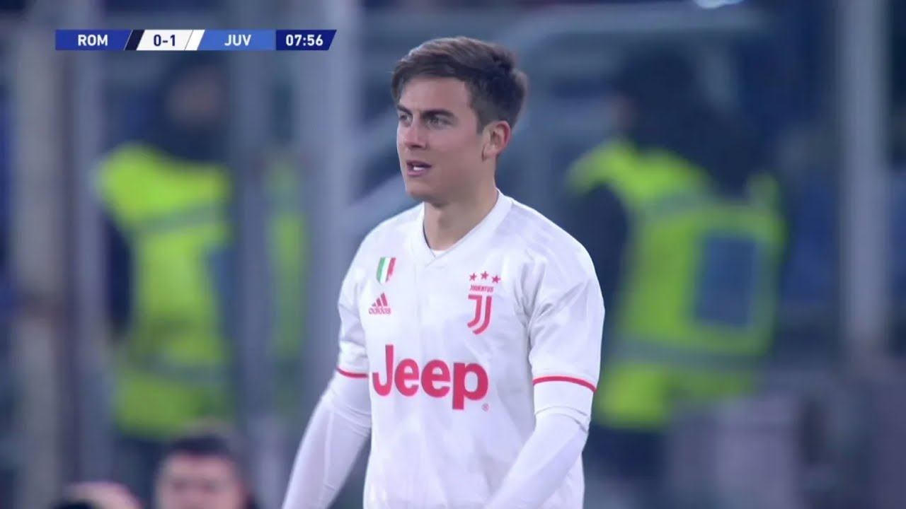 Paulo Dybala with a Beautiful Assist!! vs Roma (12/01/2020)