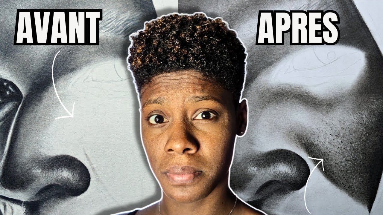 Dessiner des pores réalistes en 6 étapes | Portrait de 50 cent