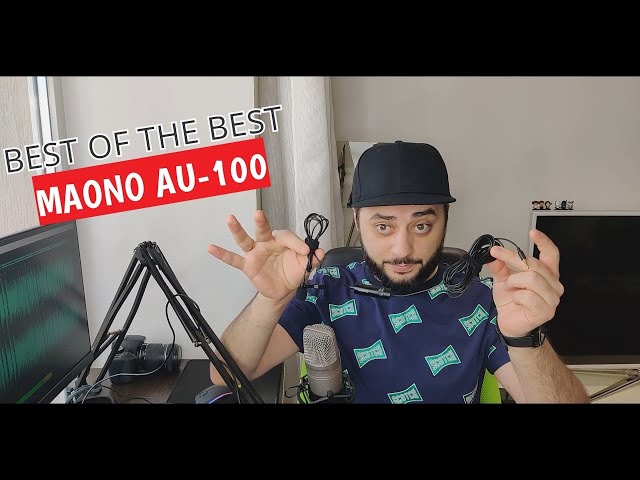Петличний мікрофон Maono AU100