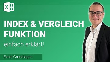 INDEX & VERGLEICH-Funktion einfach erklärt | Automatische Suchfunktion | Lerne Microsoft Excel ✅