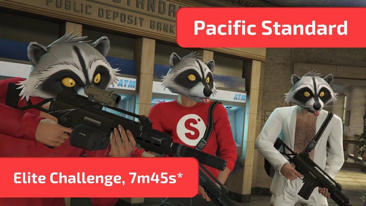 GTA Online - Pacific Standard (Elite Challenge, 7m45s*)
