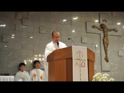 2016 연산성당 성모의 밤 - 표중관 주임신부님 특송 성모님께 바치는 노래