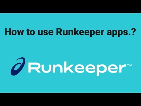 How to use runkeeper apps