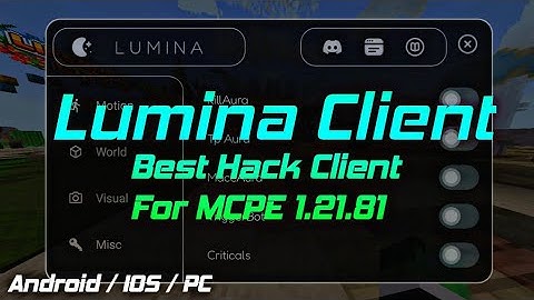 BEST CLIENT MCPE 1.21+ | BEST HACK CLIENT FOR MCPE 1.21.81