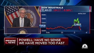 It's clearly a difficult time in the global economy, says Fed Chair Powell