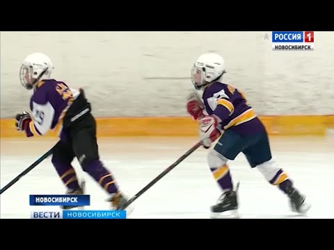 newspaper mockup Команда юных хоккеистов из Новосибирска готовится к всероссийским соревнованиям