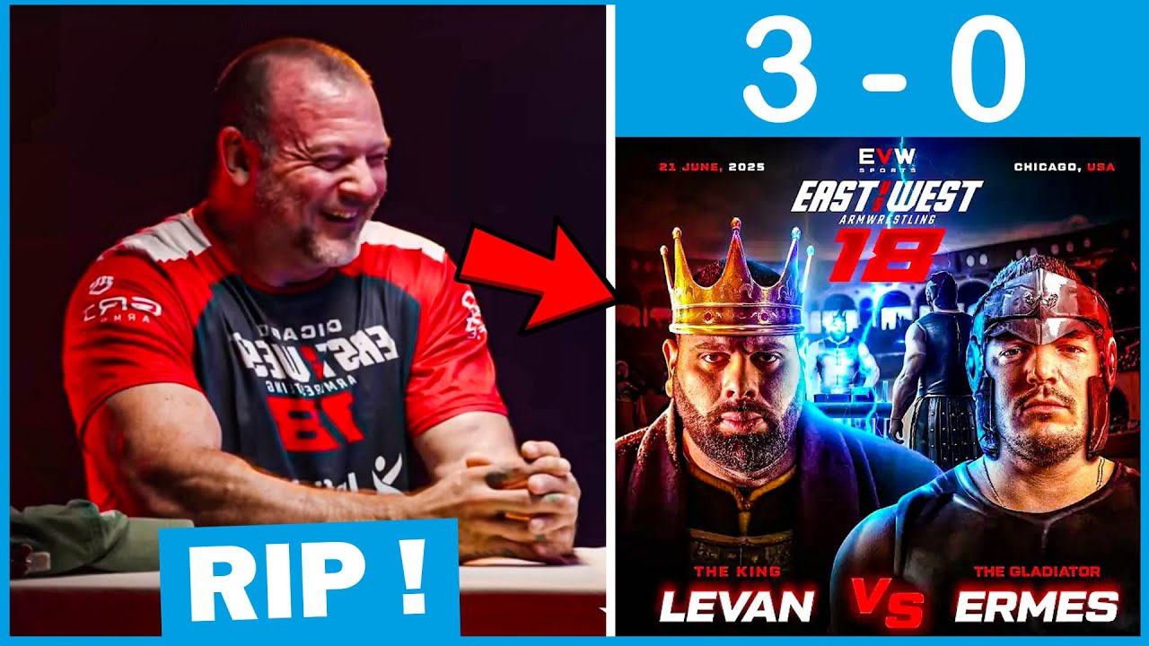 RIP 😱 Devon Larratt On Ermes Gasparini vs Levan Saginashvili Match ...