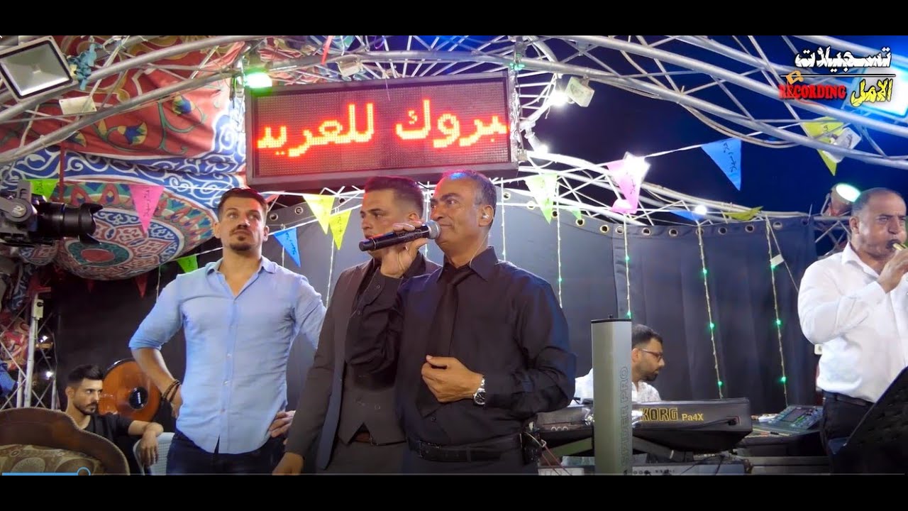 هلا بالخياله اقوى بداويه  🔥 الفنان مصطفى الخطيب - مهرجان العريس ثائر قبها 2022