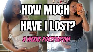 I Gained 45lbs During Pregnancy... Heres How Much I've Lost 5 Weeks Postpartum