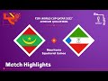Mauritania v Equatorial Guinea | FIFA World Cup Qatar 2022 Qualifier | Match Highlights