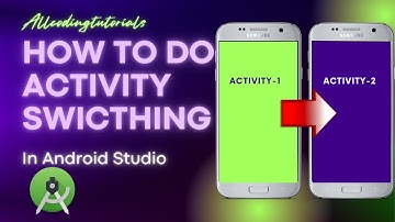 Switching Between Activities in Android Studio | how to open new activity in android studio