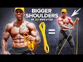 Build strong shoulders with this 20minute resistance band workout