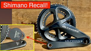 Is Your Bike Affected? Shimano Ultegra/Dura-Ace 11-Speed Crankset Recall Explained! 6-Month Update