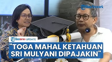 Saat Rocky Gerung Sindir Sri Mulyani soal Pajak, Mahasiswa Fakultas Hukum UGM Spontan Tertawa