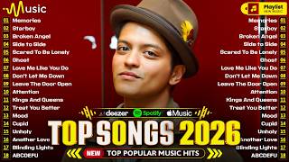 Billboard Top 100  Top Hits 2026  Bruno Mars Selena Gomez The Weeknd Adele Ed Sheeran Adele